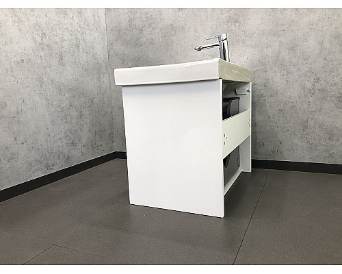 Santeh-Crystal.ru: Тумба с раковиной Comforty Дублин 75 00004137103 подвесная Белый глянец Купить Тумба с раковиной Comforty Дублин 75 00004137103 подвесная Белый глянец в магазине сантехники Santeh-Crystal.ru