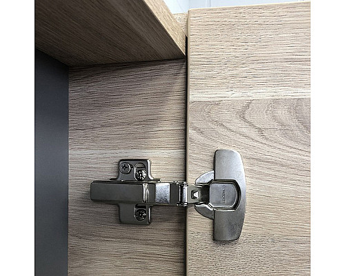 Купить Зеркальный шкаф Comforty Дуэт 75 00-00009924 Дуб натуральный в магазине сантехники Santeh-Crystal.ru