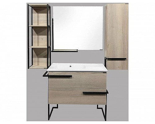 Santeh-Crystal.ru: Шкаф полупенал Comforty Дюссельдорф 35 00004148025 подвесной Дуб дымчатый Купить Шкаф полупенал Comforty Дюссельдорф 35 00004148025 подвесной Дуб дымчатый в магазине сантехники Santeh-Crystal.ru