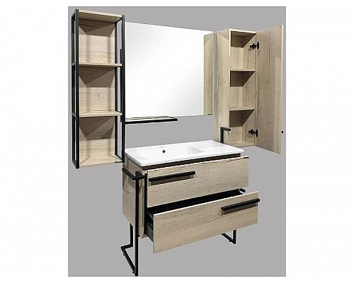 Santeh-Crystal.ru: Шкаф полупенал Comforty Дюссельдорф 35 00004148025 подвесной Дуб дымчатый Купить Шкаф полупенал Comforty Дюссельдорф 35 00004148025 подвесной Дуб дымчатый в магазине сантехники Santeh-Crystal.ru