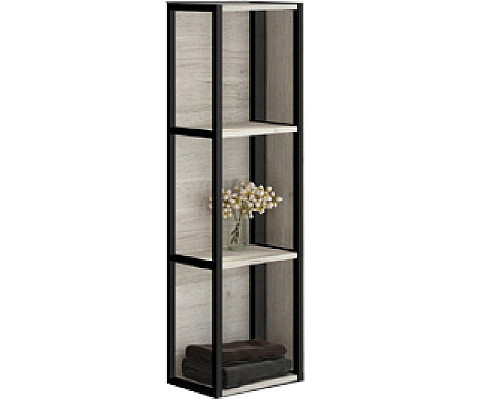 Santeh-Crystal.ru: Шкаф полупенал Comforty Дюссельдорф 35М 00004148024 подвесной Дуб дымчатый Купить Шкаф полупенал Comforty Дюссельдорф 35М 00004148024 подвесной Дуб дымчатый в магазине сантехники Santeh-Crystal.ru