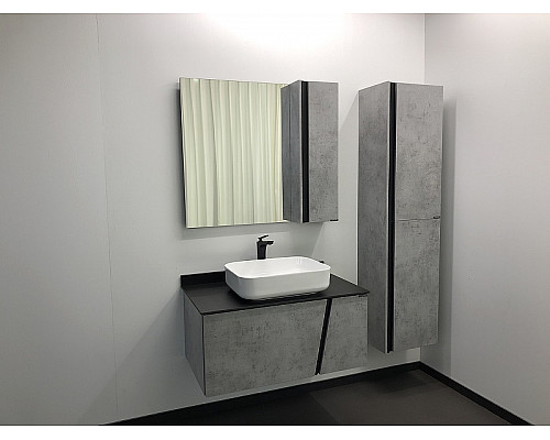 Santeh-Crystal.ru: Зеркало со шкафом Comforty Эдинбург 90 00004147981 Бетон светлый Заказать Зеркало со шкафом Comforty Эдинбург 90 00004147981 Бетон светлый в магазине сантехники Santeh-Crystal.ru
