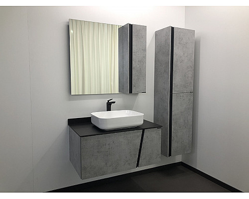 Santeh-Crystal.ru: Зеркало со шкафом Comforty Эдинбург 90 00004147981 Бетон светлый Заказать Зеркало со шкафом Comforty Эдинбург 90 00004147981 Бетон светлый в магазине сантехники Santeh-Crystal.ru