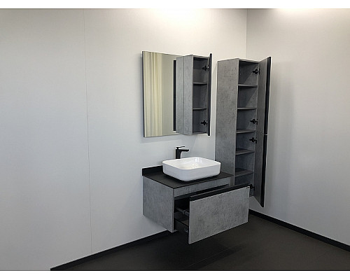 Santeh-Crystal.ru: Зеркало со шкафом Comforty Эдинбург 75 00004149063 Бетон светлый Заказать Зеркало со шкафом Comforty Эдинбург 75 00004149063 Бетон светлый в магазине сантехники Santeh-Crystal.ru