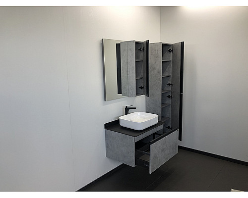 Santeh-Crystal.ru: Зеркало со шкафом Comforty Эдинбург 75 00004149063 Бетон светлый Заказать Зеркало со шкафом Comforty Эдинбург 75 00004149063 Бетон светлый в магазине сантехники Santeh-Crystal.ru