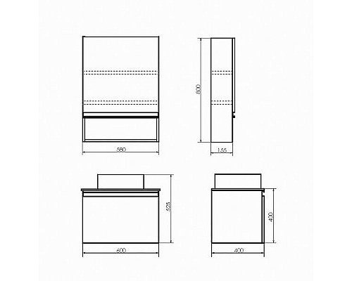 Santeh-Crystal.ru: Тумба с раковиной Comforty Эдинбург 60 00-00001928 подвесная Бетон светлый Заказать Тумба с раковиной Comforty Эдинбург 60 00-00001928 подвесная Бетон светлый в магазине сантехники Santeh-Crystal.ru