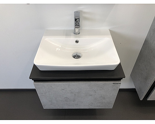 Santeh-Crystal.ru: Тумба с раковиной Comforty Эдинбург 60 00-00001928 подвесная Бетон светлый Заказать Тумба с раковиной Comforty Эдинбург 60 00-00001928 подвесная Бетон светлый в магазине сантехники Santeh-Crystal.ru