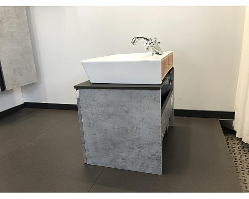 Santeh-Crystal.ru: Тумба с раковиной Comforty Эдинбург 60 00-00001928 подвесная Бетон светлый Заказать Тумба с раковиной Comforty Эдинбург 60 00-00001928 подвесная Бетон светлый в магазине сантехники Santeh-Crystal.ru