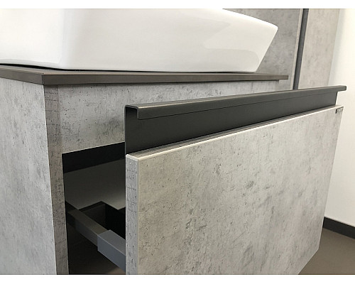 Santeh-Crystal.ru: Тумба с раковиной Comforty Эдинбург 60 00-00001928 подвесная Бетон светлый Заказать Тумба с раковиной Comforty Эдинбург 60 00-00001928 подвесная Бетон светлый в магазине сантехники Santeh-Crystal.ru