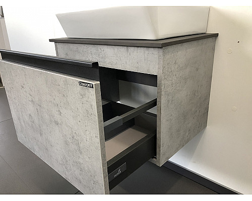 Santeh-Crystal.ru: Тумба с раковиной Comforty Эдинбург 60 00-00001928 подвесная Бетон светлый Заказать Тумба с раковиной Comforty Эдинбург 60 00-00001928 подвесная Бетон светлый в магазине сантехники Santeh-Crystal.ru