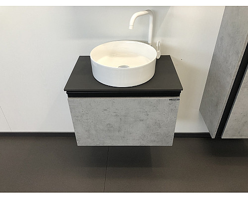 Santeh-Crystal.ru: Тумба с раковиной Comforty Эдинбург 60 00-00002782 подвесная Бетон светлый Приобрести Тумба с раковиной Comforty Эдинбург 60 00-00002782 подвесная Бетон светлый в магазине сантехники Santeh-Crystal.ru