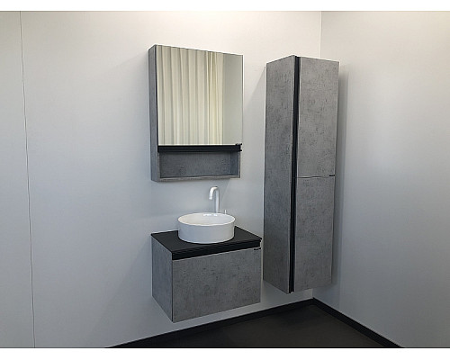 Santeh-Crystal.ru: Тумба с раковиной Comforty Эдинбург 60 00-00002782 подвесная Бетон светлый Приобрести Тумба с раковиной Comforty Эдинбург 60 00-00002782 подвесная Бетон светлый в магазине сантехники Santeh-Crystal.ru
