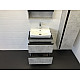 Заказать Тумба с раковиной Comforty Эдинбург 60-2 00-00005700 подвесная Бетон светлый в магазине сантехники Santeh-Crystal.ru