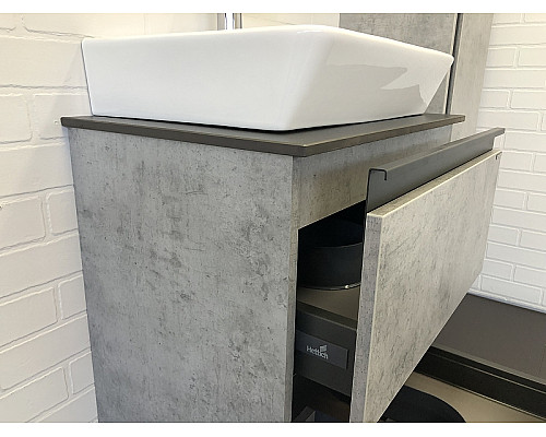 Santeh-Crystal.ru: Тумба с раковиной Comforty Эдинбург 60-2 00-00005700 подвесная Бетон светлый Заказать Тумба с раковиной Comforty Эдинбург 60-2 00-00005700 подвесная Бетон светлый в магазине сантехники Santeh-Crystal.ru
