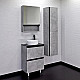 Приобрести Тумба с раковиной Comforty Эдинбург 60Н 00-00004767 Бетон светлый в магазине сантехники Santeh-Crystal.ru