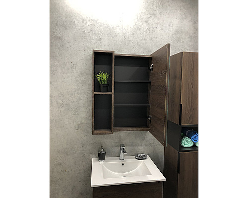 Santeh-Crystal.ru: Зеркало со шкафом Comforty Франкфурт 60 00004150528 Дуб шоколадно-коричневый Заказать Зеркало со шкафом Comforty Франкфурт 60 00004150528 Дуб шоколадно-коричневый в магазине сантехники Santeh-Crystal.ru