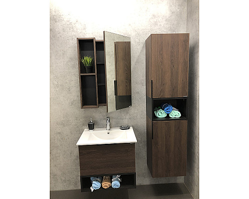 Santeh-Crystal.ru: Зеркало со шкафом Comforty Франкфурт 60 00004150528 Дуб шоколадно-коричневый Заказать Зеркало со шкафом Comforty Франкфурт 60 00004150528 Дуб шоколадно-коричневый в магазине сантехники Santeh-Crystal.ru
