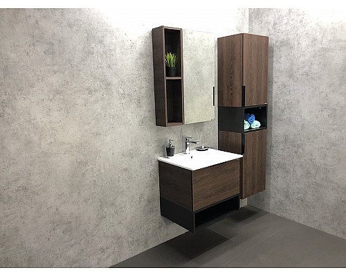 Santeh-Crystal.ru: Зеркало со шкафом Comforty Франкфурт 60 00004150528 Дуб шоколадно-коричневый Заказать Зеркало со шкафом Comforty Франкфурт 60 00004150528 Дуб шоколадно-коричневый в магазине сантехники Santeh-Crystal.ru