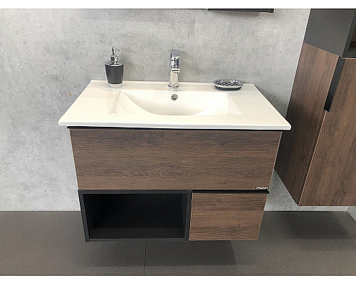 Santeh-Crystal.ru: Тумба с раковиной Comforty Франкфурт 75 00004150531 подвесная Дуб шоколадно-коричневый Приобрести Тумба с раковиной Comforty Франкфурт 75 00004150531 подвесная Дуб шоколадно-коричневый в магазине сантехники Santeh-Crystal.ru