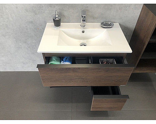 Santeh-Crystal.ru: Тумба с раковиной Comforty Франкфурт 75 00004150531 подвесная Дуб шоколадно-коричневый Приобрести Тумба с раковиной Comforty Франкфурт 75 00004150531 подвесная Дуб шоколадно-коричневый в магазине сантехники Santeh-Crystal.ru