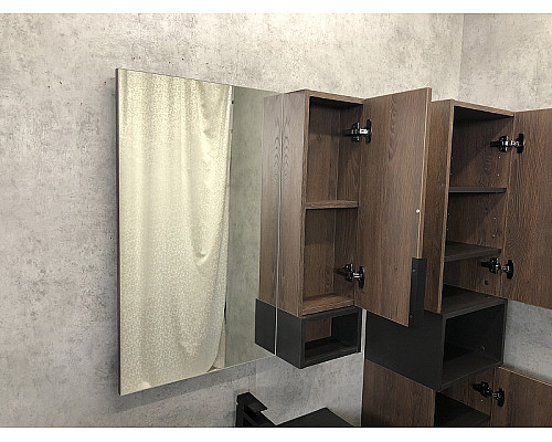 Santeh-Crystal.ru: Зеркало со шкафом Comforty Франкфурт 75 00004151044 Дуб шоколадно-коричневый Черное матовое Приобрести Зеркало со шкафом Comforty Франкфурт 75 00004151044 Дуб шоколадно-коричневый Черное матовое в магазине сантехники Santeh-Crystal.ru