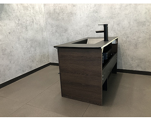 Santeh-Crystal.ru: Тумба с раковиной Comforty Франкфурт 90 00-00002048 подвесная Дуб шоколадно-коричневый Черная матовая Приобрести Тумба с раковиной Comforty Франкфурт 90 00-00002048 подвесная Дуб шоколадно-коричневый Черная матовая в магазине сантехники Santeh-Crystal.ru
