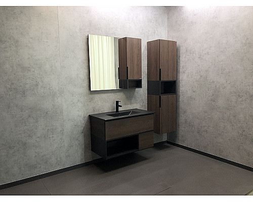 Santeh-Crystal.ru: Тумба с раковиной Comforty Франкфурт 90 00-00002048 подвесная Дуб шоколадно-коричневый Черная матовая Приобрести Тумба с раковиной Comforty Франкфурт 90 00-00002048 подвесная Дуб шоколадно-коричневый Черная матовая в магазине сантехники Santeh-Crystal.ru