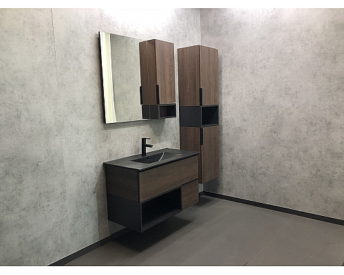 Santeh-Crystal.ru: Тумба с раковиной Comforty Франкфурт 90 00-00002048 подвесная Дуб шоколадно-коричневый Черная матовая Приобрести Тумба с раковиной Comforty Франкфурт 90 00-00002048 подвесная Дуб шоколадно-коричневый Черная матовая в магазине сантехники Santeh-Crystal.ru