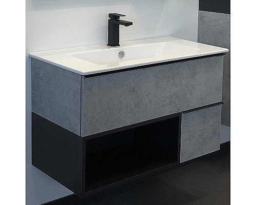 Santeh-Crystal.ru: Тумба с раковиной Comforty Франкфурт 90 00-00007342 подвесная Бетон светлый Купить Тумба с раковиной Comforty Франкфурт 90 00-00007342 подвесная Бетон светлый в магазине сантехники Santeh-Crystal.ru