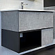 Заказать Тумба с раковиной Comforty Франкфурт 75 00-00011080 подвесная Бетон светлый в магазине сантехники Santeh-Crystal.ru