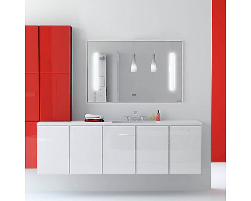 Заказать Зеркало Comforty Жасмин 120 00-00013783 с подсветкой с бесконтактным выключателем в магазине сантехники Santeh-Crystal.ru