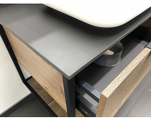 Santeh-Crystal.ru: Тумба с раковиной Comforty Кельн 75 00004149065 подвесная Дуб темный Купить Тумба с раковиной Comforty Кельн 75 00004149065 подвесная Дуб темный в магазине сантехники Santeh-Crystal.ru