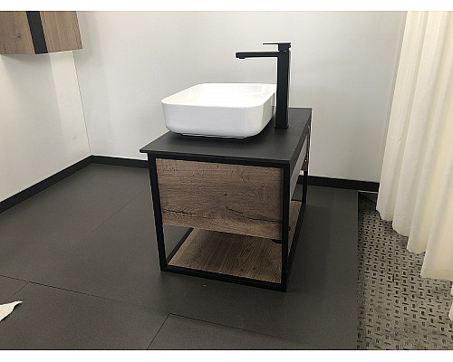 Santeh-Crystal.ru: Тумба с раковиной Comforty Кельн 75 00004149065 подвесная Дуб темный Купить Тумба с раковиной Comforty Кельн 75 00004149065 подвесная Дуб темный в магазине сантехники Santeh-Crystal.ru