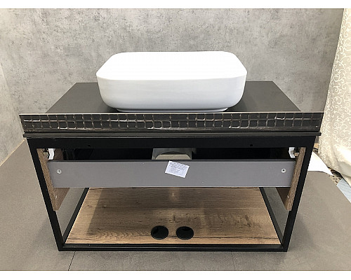 Santeh-Crystal.ru: Тумба с раковиной Comforty Кельн 90 00004149965 подвесная Дуб темный Приобрести Тумба с раковиной Comforty Кельн 90 00004149965 подвесная Дуб темный в магазине сантехники Santeh-Crystal.ru