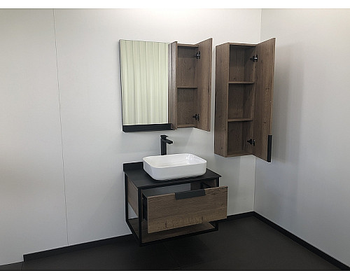 Santeh-Crystal.ru: Зеркало со шкафом Comforty Кельн 75 00004149061 Дуб темный Заказать Зеркало со шкафом Comforty Кельн 75 00004149061 Дуб темный в магазине сантехники Santeh-Crystal.ru
