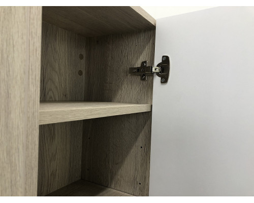 Приобрести Шкаф пенал Comforty Клеон 40 00-00003947 Белый Дуб дымчатый в магазине сантехники Santeh-Crystal.ru