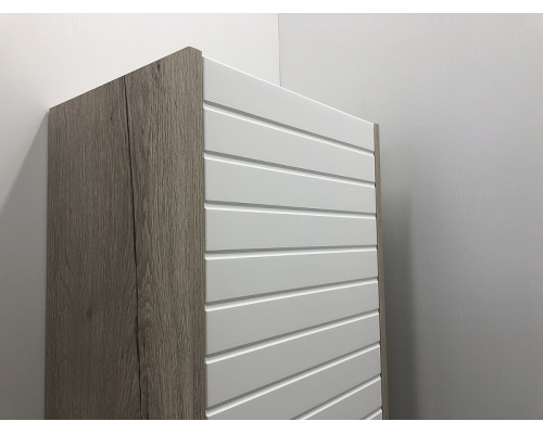 Приобрести Шкаф пенал Comforty Клеон 40 00-00003947 Белый Дуб дымчатый в магазине сантехники Santeh-Crystal.ru