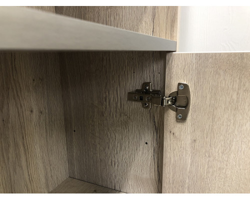 Приобрести Шкаф пенал Comforty Клеон 40 00-00003947 Белый Дуб дымчатый в магазине сантехники Santeh-Crystal.ru