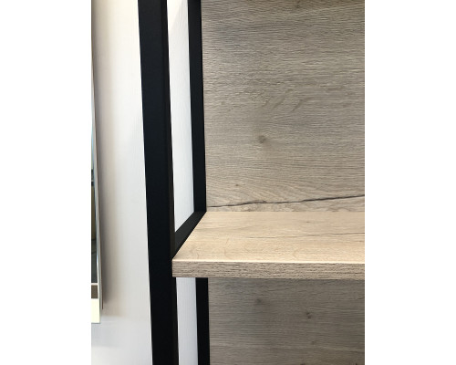 Заказать Шкаф пенал Comforty Мальме 35 00-00000825 подвесной Дуб дымчатый в магазине сантехники Santeh-Crystal.ru