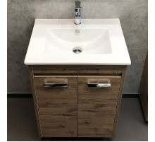 Тумба с раковиной Comforty Марио 60 00-00004155 Дуб темный
