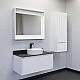 Купить Зеркало Comforty Марсель 90 00-00013685 с подсветкой Белое матовое с бесконтактным выключателем в магазине сантехники Santeh-Crystal.ru
