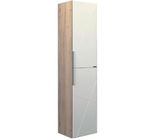 Шкаф пенал Comforty Мерано 35 00-00008479 подвесной Дуб дымчатый