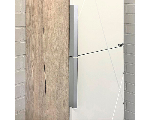 Приобрести Шкаф пенал Comforty Мерано 35 00-00008479 подвесной Дуб дымчатый в магазине сантехники Santeh-Crystal.ru