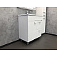Приобрести Тумба с раковиной Comforty Модена М-75 00-00001643 Белая матовая в магазине сантехники Santeh-Crystal.ru