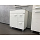 Приобрести Тумба с раковиной Comforty Модена М-75 00-00001643 Белая матовая в магазине сантехники Santeh-Crystal.ru
