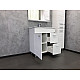 Приобрести Тумба с раковиной Comforty Модена М-75 00-00001643 Белая матовая в магазине сантехники Santeh-Crystal.ru