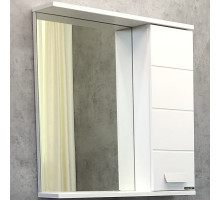 Зеркало со шкафом Comforty Модена М-60 00-00001639 Белое матовое