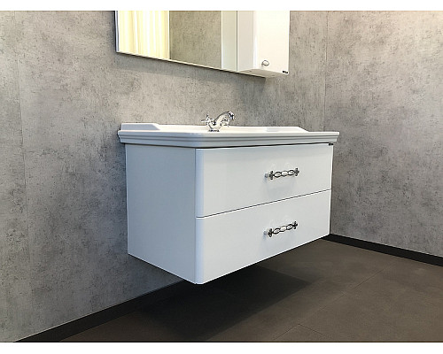 Santeh-Crystal.ru: Тумба с раковиной Comforty Неаполь 100 00004139025 подвесная Белая Заказать Тумба с раковиной Comforty Неаполь 100 00004139025 подвесная Белая в магазине сантехники Santeh-Crystal.ru