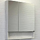 Купить Зеркальный шкаф Comforty Никосия 70 00-00006163 Дуб белый в магазине сантехники Santeh-Crystal.ru