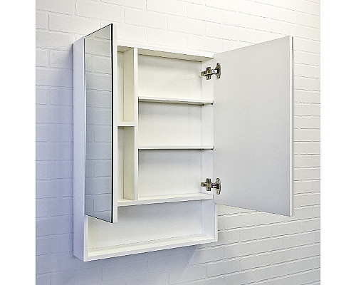 Заказать Зеркальный шкаф Comforty Никосия 60 00-00011199 Белый глянцевый в магазине сантехники Santeh-Crystal.ru